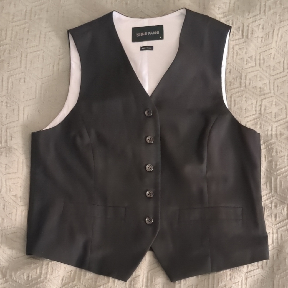 WILDFANG Black Empower Vest Medium